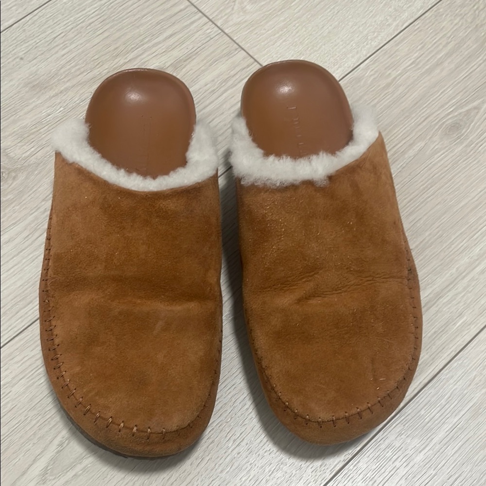 Jenni Kayne Shearling Lined Moc Clog - Picture 3 of 8
